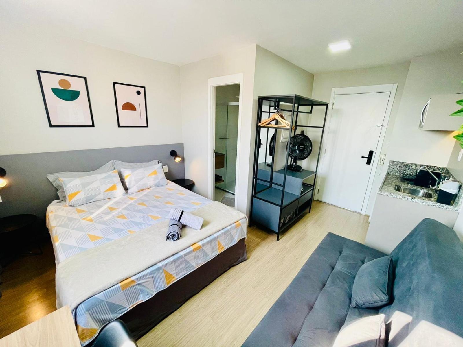 Studio 128, Completo Com Piscina - Estacao Bras Sp 圣保罗 外观 照片